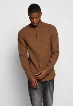 Only & Sons ONSBRAD LIFE - Shirt - Brown -Only & Sons shop 9f8d93848855454aa46d0f783d76801f