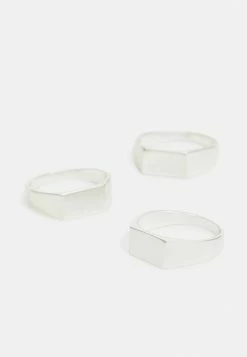 Only & Sons ONSCALVIN RING UNISEX 3 PACK - Ring - Silver-coloured -Only & Sons shop a012a91749ac42f6b8f56fecec6f7cf8