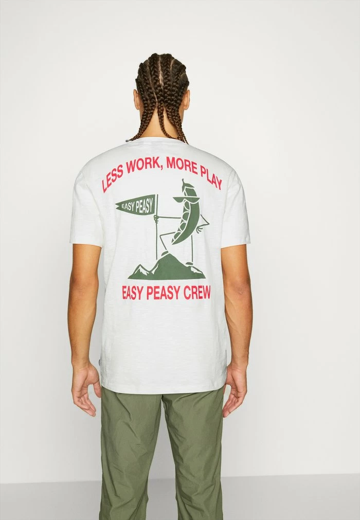 Only & Sons ONSJAKE FUNNY TEE UNISEX - Print T-shirt - Cloud Dancer 5 Only & Sons ONSJAKE FUNNY TEE UNISEX - Print T-shirt - Cloud Dancer - Image 3