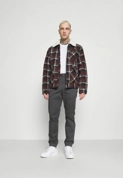 Only & Sons ONSCAM AGED CUFF - Trousers - Grey -Only & Sons shop a08dfa08289a47af950a6b9571a1ddd7