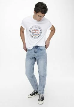 Only & Sons ONSEDGE LOOSE - Straight Leg Jeans - Blue Denim -Only & Sons shop a20184b79006448c80496dbbe929c929