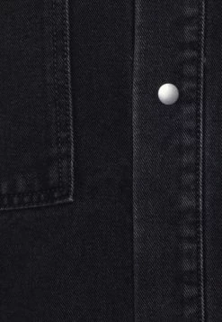 Only & Sons ONSDAGO UNISEX - Denim Jacket - Washed Black -Only & Sons shop a2738569d81b498daa44509c473efddc