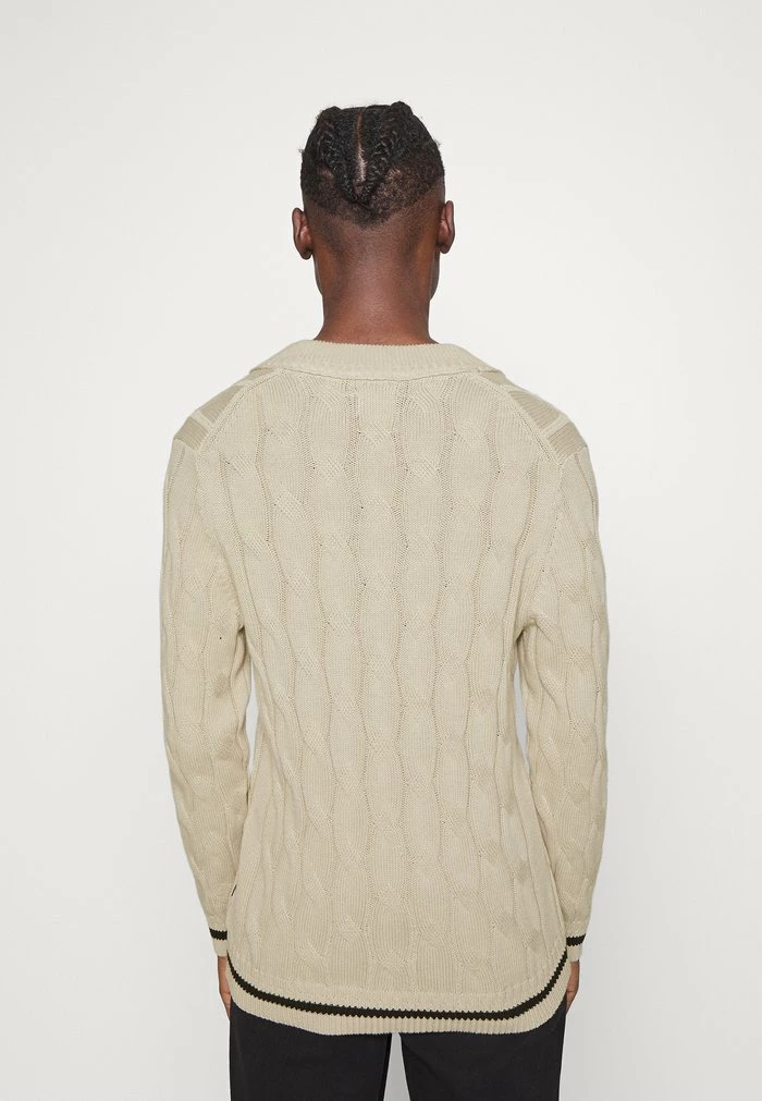 Only & Sons ONSPHILIP STRAIGHT CABLE - Jumper - Silver Lining 5 Only & Sons ONSPHILIP STRAIGHT CABLE - Jumper - Silver Lining - Image 3