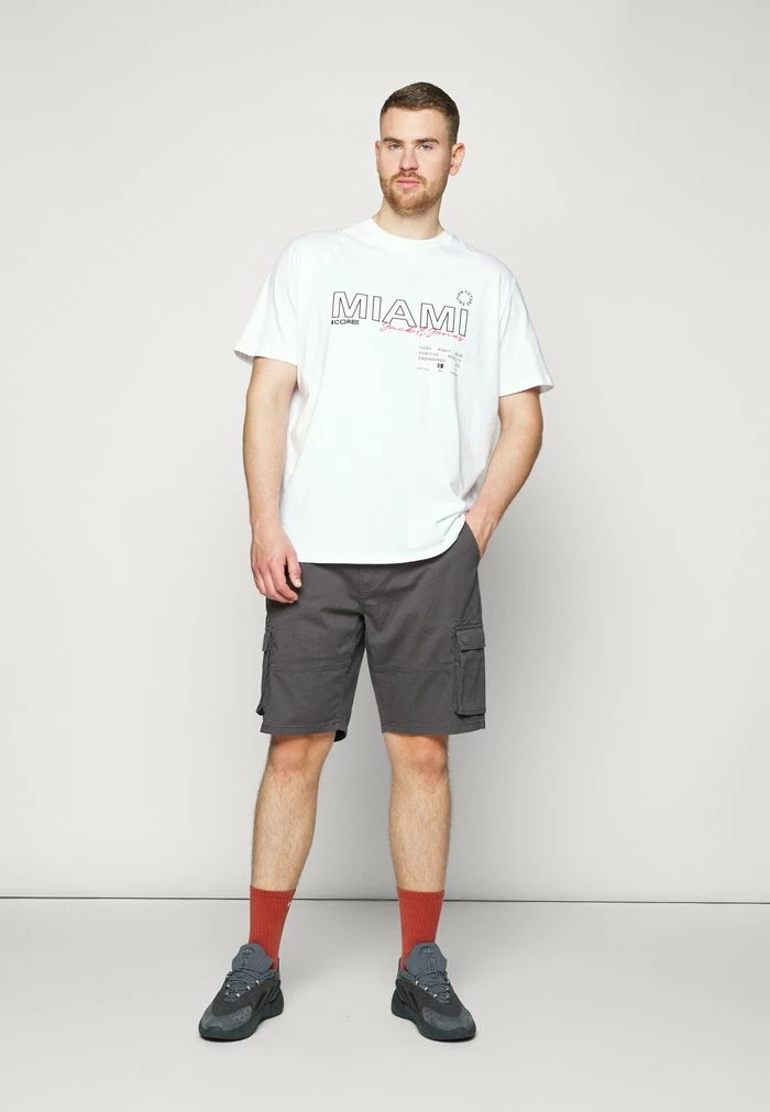 Only & Sons ONSCAM CARGO - Shorts - Grey 4 Only & Sons ONSCAM CARGO - Shorts - Grey - Image 2