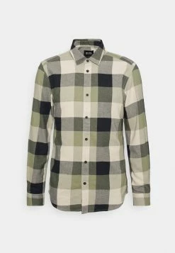 Only & Sons ONSGUDMUND UNBRUSHED - Shirt - Hedge Green