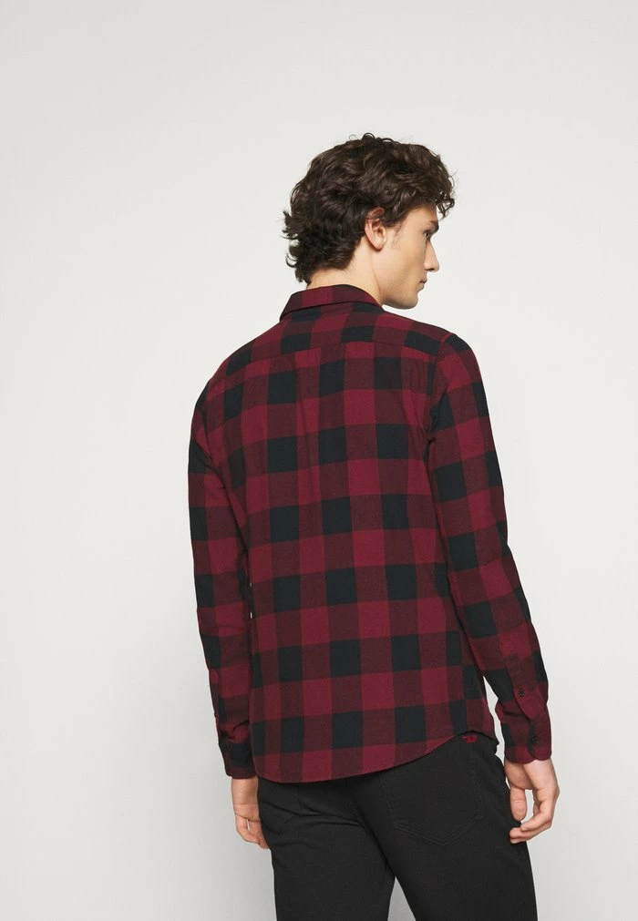 Only & Sons ONSGUDMUND LIFE CHECKED SHIRT - Shirt - Cabernet 5 Only & Sons ONSGUDMUND LIFE CHECKED SHIRT - Shirt - Cabernet - Image 3