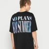 Only & Sons ONSILLIAN PRINT TEE - Print T-shirt - Black