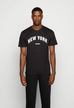 Only & Sons ONSCOLLEGIATENYC TEE 2 PACK - Print T-shirt - White/black -Only & Sons shop aca23d34b4f24fa995c65508d496d3f8