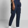 Only & Sons ONSCAM STAGE CUFF - Cargo Trousers - Dark Blue