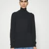 Only & Sons ONSELIAS BLOCK HIGH NECK - Jumper - Dark Navy