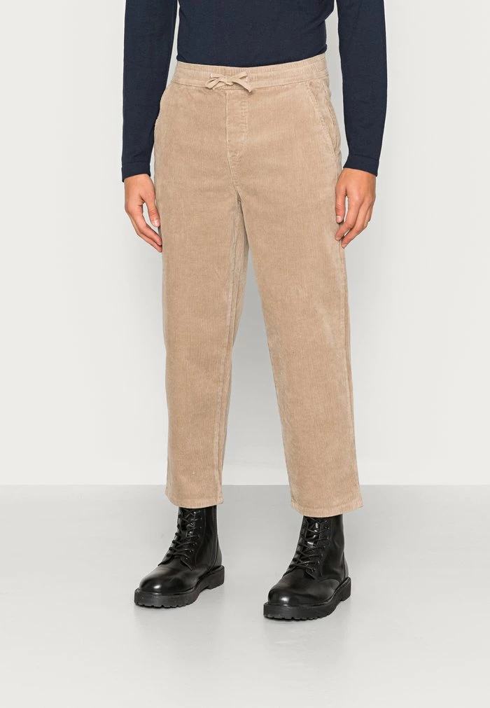Only & Sons LAUS LOOSE CORD - Trousers - Chinchilla 3 Only & Sons LAUS LOOSE CORD - Trousers - Chinchilla