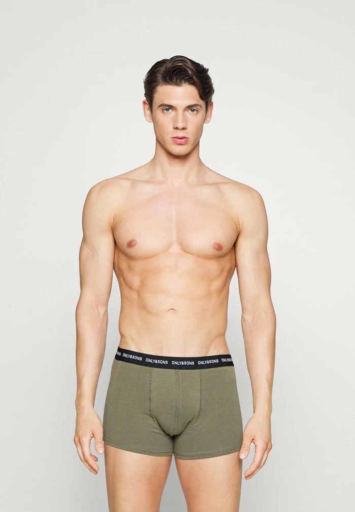 Only & Sons ONSKASPER COLOR TRUNKS 3 PACK - Pants - Tapenade 5 Only & Sons ONSKASPER COLOR TRUNKS 3 PACK - Pants - Tapenade - Image 3