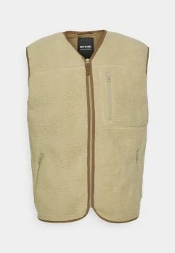 Only & Sons ONSHOUSTON - Waistcoat - Light Brown -Only & Sons shop afe91b314033485987e2978593b0936c