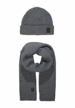 Only & Sons ONSCENZ BOX SCARF BEANIE SET - Scarf - Medium Grey Melange 12 Only & Sons ONSCENZ BOX SCARF BEANIE SET - Scarf - Medium Grey Melange -Only & Sons shop b02a01eb6e074a2d9bf0818746ed13e4