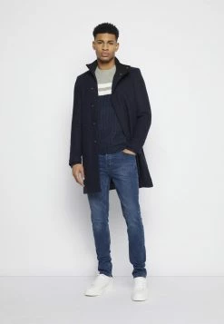 Only & Sons ONSLAZLO STRIPED CREW NECK - Jumper - Blue Nights -Only & Sons shop b09d69382c644ea2b6eb78e76a3e0200