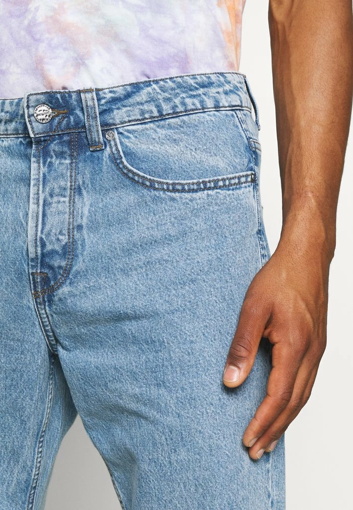 Only & Sons ONSAVI BEAM LIFE CROP - Relaxed Fit Jeans - Blue Denim 7 Only & Sons ONSAVI BEAM LIFE CROP - Relaxed Fit Jeans - Blue Denim - Image 5