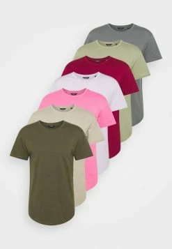 Only & Sons ONSMATT LIFE LONGY TEE 7 PACK - Basic T-shirt - Dark Blue/beige/green 16 Only & Sons ONSMATT LIFE LONGY TEE 7 PACK - Basic T-shirt - Dark Blue/beige/green -Only & Sons shop b22cc9ebe1074443b3584037bc549727