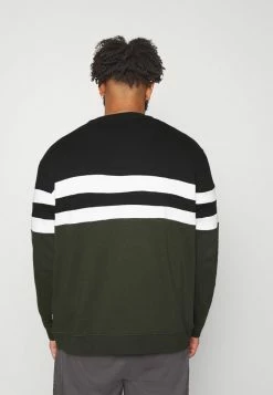 Only & Sons ONSTHOR LOGO CREW - Sweatshirt - Black -Only & Sons shop b2c89fdfc9e944f5b5cd49cef7e28f39