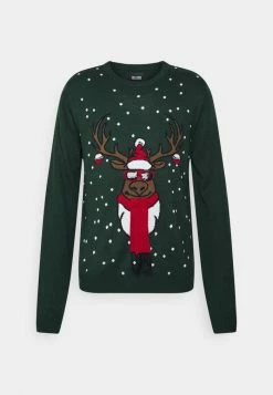 Only & Sons ONSX-MAS LET IT SNOW - Jumper - Pine Grove -Only & Sons shop b4419853afd64fc997f53d43ed30a381