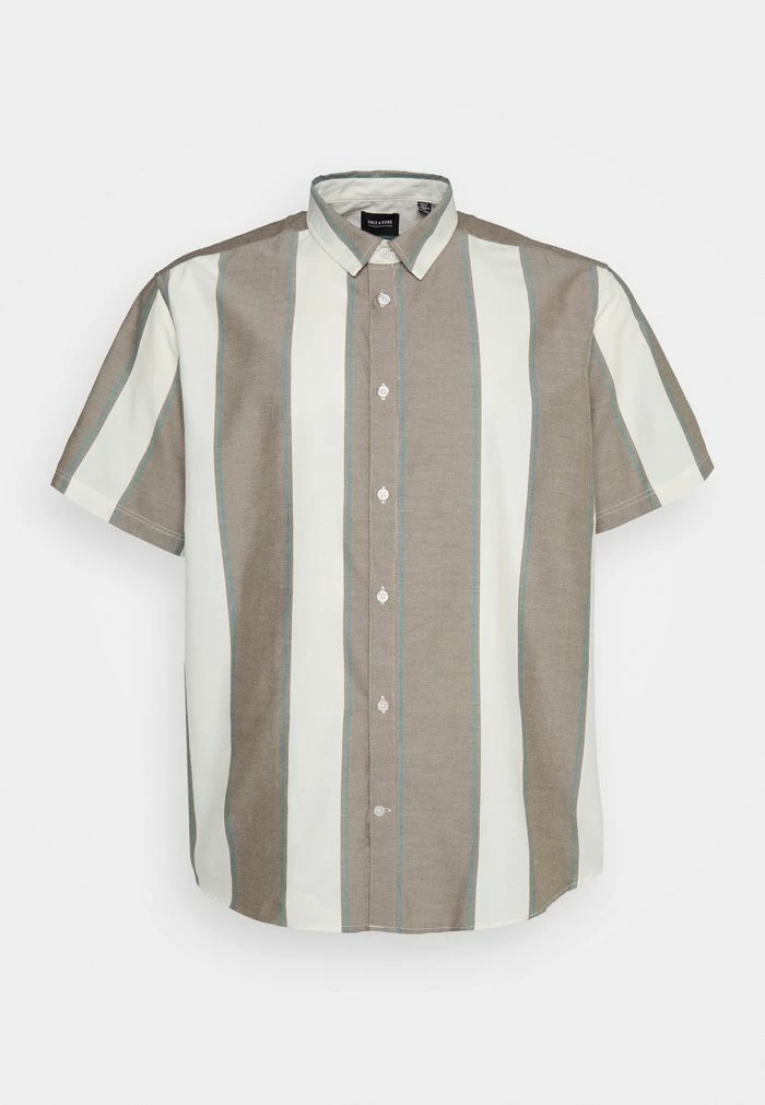 Only & Sons ONSTRAVIS BOLD STRIPE SHIRT - Shirt - Teak 3 Only & Sons ONSTRAVIS BOLD STRIPE SHIRT - Shirt - Teak