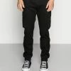 Only & Sons ONSCAM STAGE CUFF - Cargo Trousers - Black