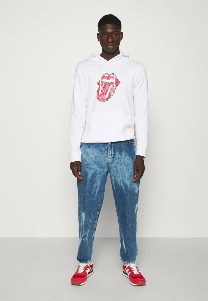 Only & Sons ONSSTONES LIFE HOODIE - Sweatshirt - White 4 Only & Sons ONSSTONES LIFE HOODIE - Sweatshirt - White - Image 2