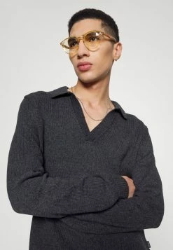 Only & Sons ONSPOWEE LIFE STRAIGHT - Jumper - Dark Grey Melange -Only & Sons shop b58690e5fd934cf5bd944c508fa3684f