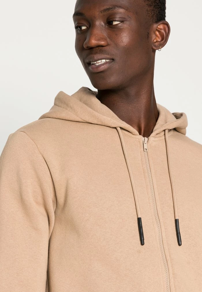 Only & Sons ONSCERES LIFE ZIP HOODIE - Zip-up Sweatshirt - Chinchilla 7 Only & Sons ONSCERES LIFE ZIP HOODIE - Zip-up Sweatshirt - Chinchilla - Image 5