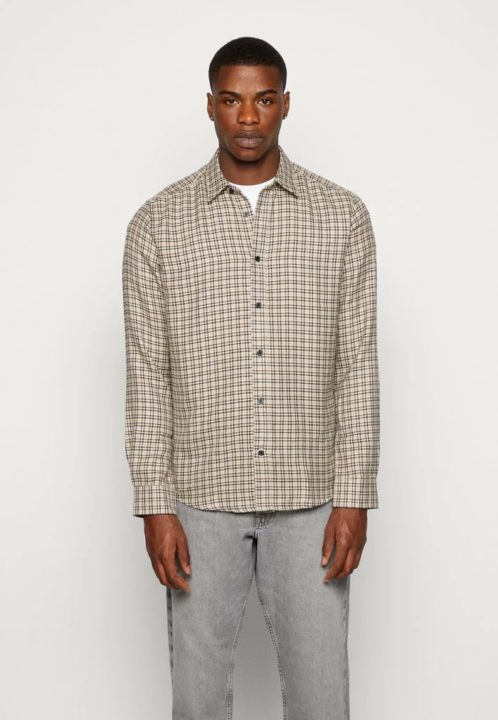 Only & Sons ONSTEVIN LS CHECK REG - Shirt - Silver Lining 3 Only & Sons ONSTEVIN LS CHECK REG - Shirt - Silver Lining
