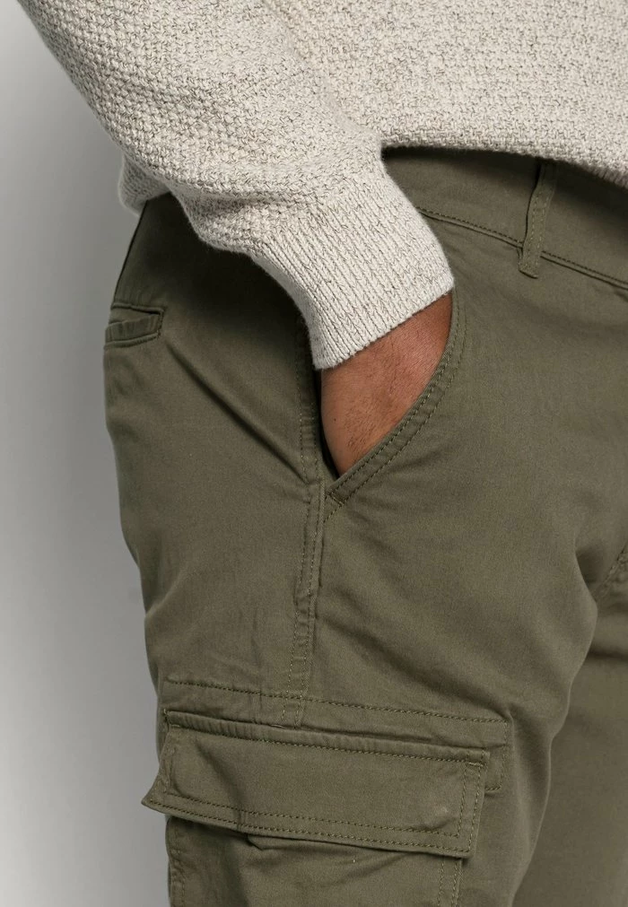 Only & Sons ONSCAM STAGE CUFF - Cargo Trousers - Olive Night 7 Only & Sons ONSCAM STAGE CUFF - Cargo Trousers - Olive Night - Image 5