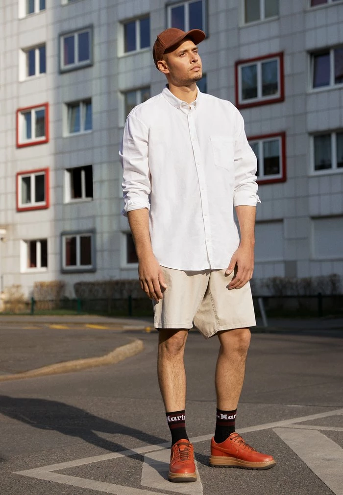 Only & Sons ONSALVARO LIFE OXFORD - Shirt - White 3 Only & Sons ONSALVARO LIFE OXFORD - Shirt - White