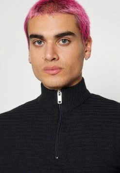 Only & Sons ONSBLADE HALF ZIP - Jumper - Dark Navy -Only & Sons shop b775638eb3cb495c83eea039d1f40736