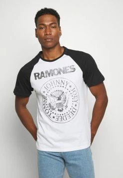 Only & Sons ONSRAMONES FRONT PRINT TEE - Print T-shirt - White