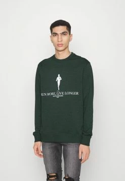 Only & Sons ONSRUNNING LIFE CREW NECK - Sweatshirt - Green -Only & Sons shop b817de4a4a36490e8ce87c5c4452f2ed
