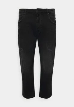 Only & Sons ONSAVI BEAM - Straight Leg Jeans - Black Denim
