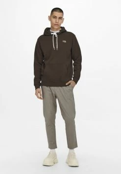 Only & Sons SLINUS - Tracksuit Bottoms - Chinchilla