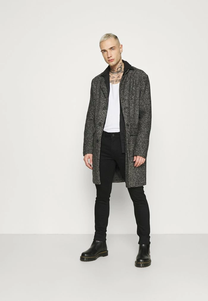 Only & Sons ONSWARP LIFE - Jeans Skinny Fit - Black Denim 4 Only & Sons ONSWARP LIFE - Jeans Skinny Fit - Black Denim - Image 2