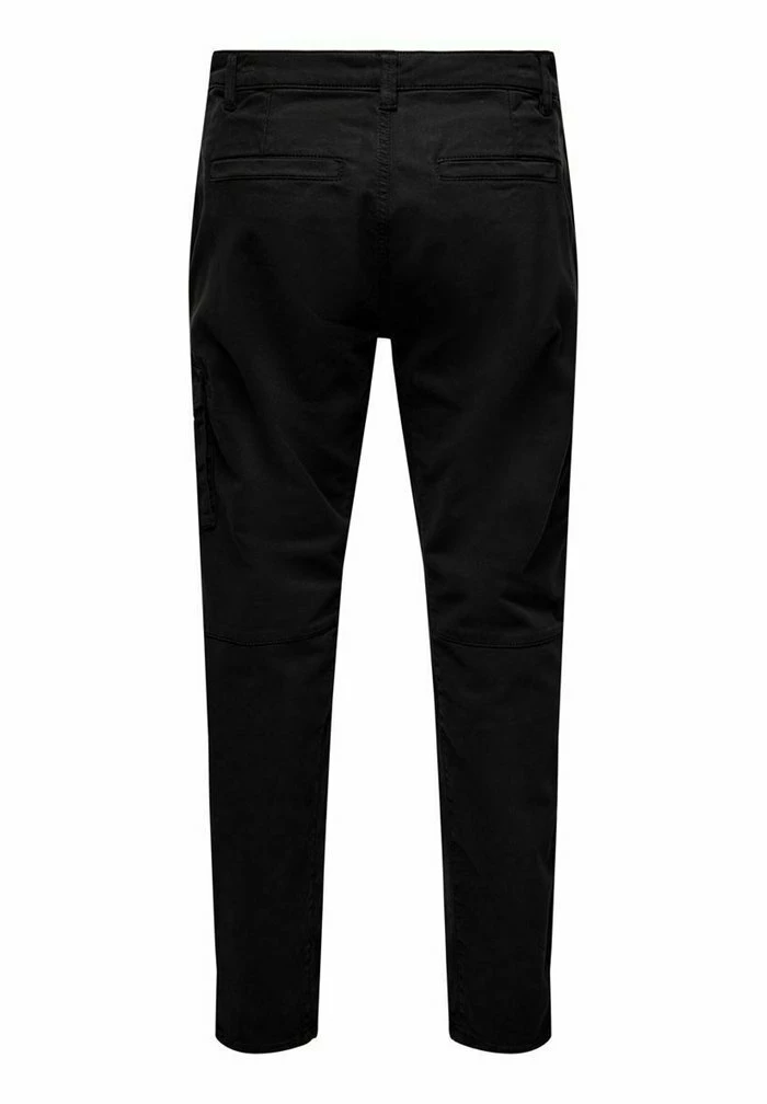 Only & Sons Cargo Trousers - Black 9 Only & Sons Cargo Trousers - Black - Image 7