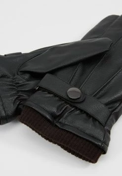 Only & Sons ONSLARS BUCKLEGLOVE - Gloves - Black -Only & Sons shop bc2b55e976a64a5c8214241309e8f122