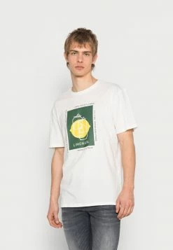 Only & Sons ONSIKE NEW TEE - Print T-shirt - Star White