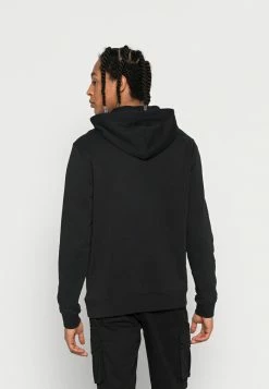 Only & Sons ONSKELLOGGS HOODIE UNISEX - Hoodie - Black -Only & Sons shop bc8bac0c7bd74d5cbaa320aa3a3f6beb