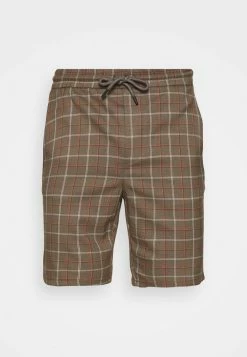 Only & Sons ONSLINUS CHECK - Shorts - Cedar Wood -Only & Sons shop bd1c315bf11a456486328ac83d991f1c