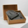 Only & Sons ONSCENZ BOX SCARF BEANIE SET - Scarf - Medium Grey Melange