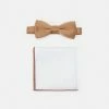 Only & Sons ONSTED BOW TIE SET - Pocket Square - Brown Sugar