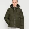 Only & Sons ONSMELVIN QUILTED HOOD JACKET - Winter Jacket - Rosin