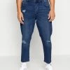 Only & Sons ONSAVI BEAM - Relaxed Fit Jeans - Blue Denim