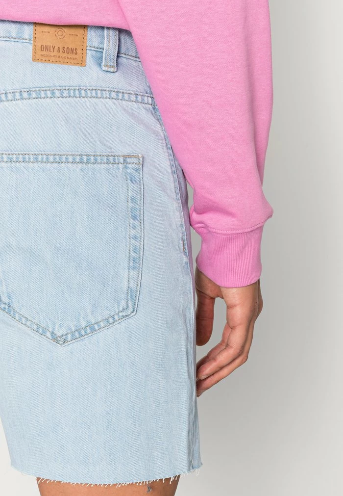 Only & Sons ONSAVI - Denim Shorts - Blue Denim 7 Only & Sons ONSAVI - Denim Shorts - Blue Denim - Image 5