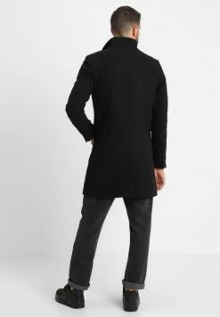 Only & Sons ONSOSCAR COAT - Classic Coat - Black -Only & Sons shop c55d1575701948d4b11ba1086318c9b3