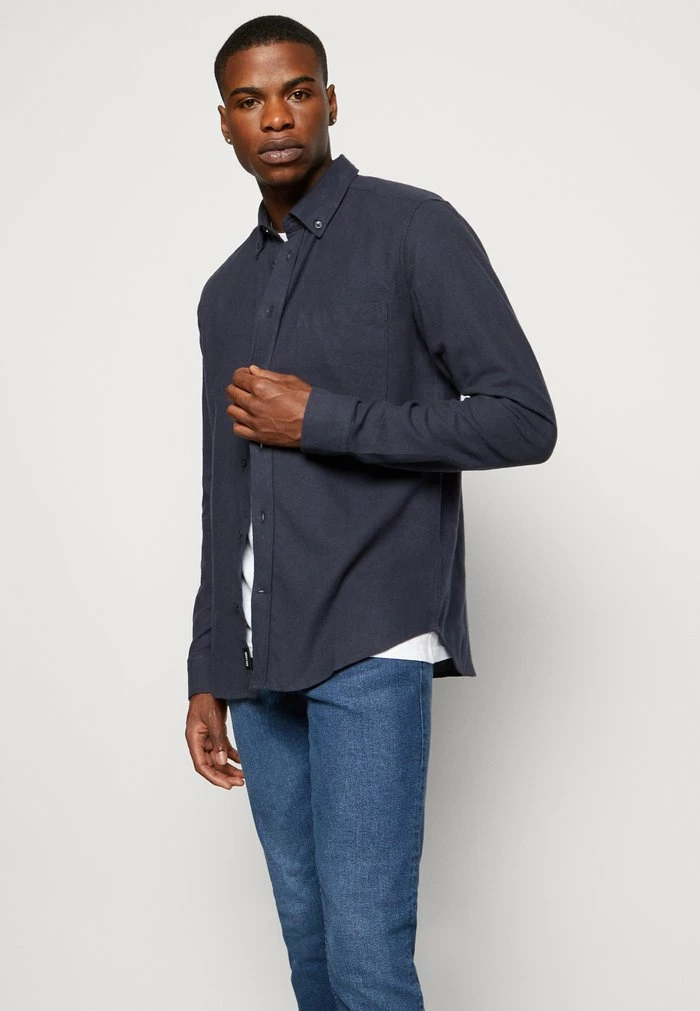Only & Sons ONSTAM REGULAR - Shirt - Dark Navy 6 Only & Sons ONSTAM REGULAR - Shirt - Dark Navy - Image 4