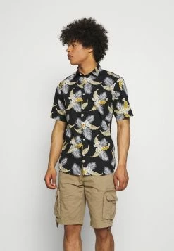 Only & Sons ONSKALLE LIFE LEAF SHIRT - Shirt - Black